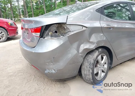 2012 Hyundai Elantra Gls (Ulsan Plant) из США, поврежденный, VIN KMHDH4AE9CU198677